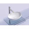 Умывальник чаша Ceramica Nova накладная овальная Element 502*363*145мм, Выбрать цвет: Белый, изображение 4