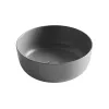 Раковина Ceramica Nova накладная круглая 356*356*135, без перелива, цвет антрацит матовый, Выбрать цвет: Антрацит матовый, изображение 5