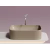 Умывальник чаша Ceramica Nova  накладная прямоугольная (цвет Капучино Матовый) Element 505*380*150мм, Выбрать цвет: Капучино, изображение 5