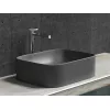 Умывальник чаша Ceramica Nova накладная прямоугольная (цвет Темный Антрацит Матовый) Element 505*380*150мм, Выбрать цвет: Темный антрацит матовый, изображение 5