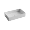 Раковина Ceramica Nova накладная прямоугольная 601*361*130, без перелива, цвет белый, арт. CN6070, Выбрать цвет: Белый, изображение 5