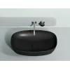 Умывальник чаша Ceramica Nova накладная овальная (цвет Черный Матовый) Element 600*380*138мм, Выбрать цвет: Черный, изображение 5