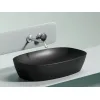 Умывальник чаша Ceramica Nova накладная овальная (цвет Черный Матовый) Element 600*380*138мм, Выбрать цвет: Черный, изображение 6