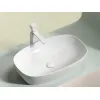 Умывальник чаша Ceramica Nova накладная овальная Element 600*380*138мм, Выбрать цвет: Белый, изображение 2