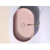 Умывальник чаша Ceramica Nova  накладная овальная (цвет Розовый Матовый) Element 608*385*122мм, Выбрать цвет: Розовый, изображение 6