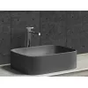 Умывальник чаша Ceramica Nova накладная прямоугольная (цвет Темный Антрацит Матовый) Element 505*380*150мм, Выбрать цвет: Темный антрацит матовый, изображение 6
