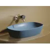 Умывальник чаша Ceramica Nova накладная овальная (цвет Голубой Матовый) Element 600*380*138мм, Выбрать цвет: Голубой, изображение 6