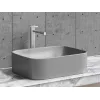 Умывальник чаша Ceramica Nova накладная прямоугольная (цвет Антрацит Матовый) Element 505*380*150мм, Выбрать цвет: Антрацит матовый, изображение 7