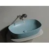 Умывальник чаша Ceramica Nova накладная овальная (цвет Зеленый Матовый) Element 600*380*138мм, Выбрать цвет: Зеленый, изображение 7