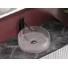 Умывальник чаша Ceramica Nova накладная круглая (цвет розовый) Cristal 360*360*112мм, Выбрать цвет: Розовый, изображение 2