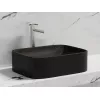 Умывальник чаша Ceramica Nova накладная прямоугольная (цвет Черный Матовый) Element 505*380*150мм, Выбрать цвет: Черный, изображение 7