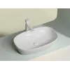 Умывальник чаша Ceramica Nova накладная овальная Element 600*380*138мм, Выбрать цвет: Белый, изображение 3