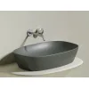 Умывальник чаша Ceramica Nova накладная овальная (цвет Антрацит Матовый) Element 600*380*138мм, Выбрать цвет: Антрацит матовый, изображение 7