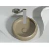 Умывальник чаша Ceramica Nova накладная круглая (цвет Капучино Матовый) Element 360*360*120мм, Выбрать цвет: Бежевый, изображение 7
