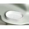 Умывальник чаша Ceramica Nova накладная овальная (цвет Белый Матовый) Element 608*385*122мм, Выбрать цвет: Белый матовый, изображение 8