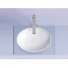 Умывальник чаша Ceramica Nova накладная овальная Element 502*363*145мм, Выбрать цвет: Белый, изображение 9