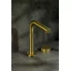 Смеситель автоматический для умывальника BOHEME TECH MATT GOLD 158-MG, Выбрать цвет: Золото матовое, изображение 2