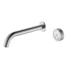 Смесители: Смеситель автоматический для умывальника BOHEME TECH NIKEL BRUSH 158/2-NB 1 в магазине Акватория