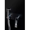 Гигиенический душ BOHEME Venturo 377-B, Выбрать цвет: Хром/черный, изображение 2