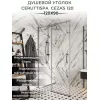 Душевой угол  CEZA'S120  Ceruttispa без поддона (90x120x195), Цвет профиля: Хром, Выбрать размер: 120х90, изображение 4