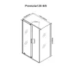 Душевой угол  PREMIATA B 120-8  Ceruttispa без поддона (90x120x195), Цвет профиля: Черный, Выбрать размер: 120х90, изображение 6