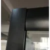Душевое ограждение Ceruttispa  VIVA90B/100B  без поддона (90x90/100х100), Цвет профиля: Черный, Выбрать размер: 90х90, изображение 5