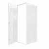 Душевой угол  C1AW  Ceruttispa без поддона (120x90x195), Цвет профиля: Белый, Выбрать размер: 120х90, изображение 6