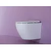 Подвесной унитаз CERAMICANOVA Uno Rimless, Выбрать цвет: Белый, изображение 3