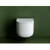 Подвесной унитаз CERAMICANOVA Ulma безободковый, смыв торнадо, Выбрать цвет: Белый, изображение 3