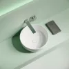 Санфаянс: Раковина накладная CERAMICANOVA Taycan, круглая, 375x375x140, белая 1 в магазине Акватория