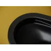 Подвесной унитаз CERAMICANOVA Vogue безободковый, смыв торнадо, Выбрать цвет: Черный матовый, изображение 9