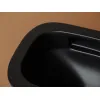 Подвесной унитаз CERAMICANOVA Union безободковый, смыв торнадо, Выбрать цвет: Черный матовый, изображение 5