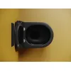 Подвесной унитаз CERAMICANOVA Vogue безободковый, смыв торнадо, Выбрать цвет: Черный матовый, изображение 6