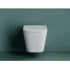 Подвесной унитаз CERAMICANOVA Union безободковый, смыв торнадо, Выбрать цвет: Белый, изображение 2