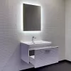 Подвесная тумба-умывальник Comforty Танжер-70П белая матовая с раковиной Comforty 4470, Выбрать размер: 70, изображение 5