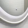 Зеркало Comforty Ереван-80 LED-подсветка, бесконтактный сенсор, антизапотевание, серый шёлк, Антизапотевание (подогрев зеркала): Есть, Выбрать цвет: Серый шелк, изображение 2