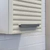 Шкаф подвесной Comforty Касабланка 25 серый шёлк, ручка серый металлик, изображение 7
