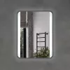 Зеркало для ванной Comforty Флокс-60 LED-подсветка, бесконтактный сенсор, антизапотевание, изображение 2