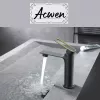 Смеситель для раковины ACWEN- 11111QL оружейная сталь/бронза, Выбрать цвет: Оружейная сталь, изображение 2