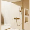 Душевая система без тропического душа ACWEN JL-13111MW  белый/золото, изображение 6