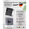 Душевая система ACWEN 2210B встраиваемая, черная матовая, Выбрать цвет: Черный, изображение 4