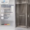 Душевые ограждения: Душевой уголок RGW LE-45 с открытием двери вовнутрь, тонированное/хром 1 в магазине Акватория