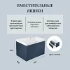 Тумба подвесная ACWEN МОДЕРН 80 темно-синий матовый с раковиной Слим 80, Выбрать цвет: тёмно-синий матовый, Выбрать размер: 80, изображение 2