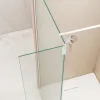 Душевая перегородка RGW WA-051W (WA-01W0 + Z-071W), Цвет стекла: прозрачное, Цвет профиля (вариация): Белый, Выбрать размер: 110, изображение 9