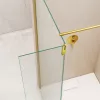 Душевая перегородка RGW WA-051Gb (WA-010Gb + Z-071Gb), Цвет стекла: прозрачное, Цвет профиля (вариация): Золото, Выбрать размер: 90, изображение 10