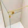 Душевая перегородка RGW WA-050Gb (WA-002Gb + Z-070Gb), Цвет стекла: прозрачное, Цвет профиля (вариация): Золото, Выбрать размер: 80, изображение 12