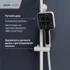 Душевая стойка RGW SP-34W с термостатом, Выбрать цвет: Белый, изображение 9