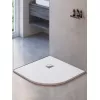 Душевой поддон полукруглый RGW ST/R-W Белый, Выбрать цвет: Белый, Выбрать размер: 900х900, изображение 9