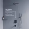 Душевая система встраиваемая RGW SP-56, Выбрать цвет: Хром, изображение 3