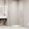 Душевой уголок RGW SV-53 прозрачное/хром, Цвет стекла: прозрачное, Цвет профиля: Хром, Выбрать размер: 1000x1000, изображение 3
